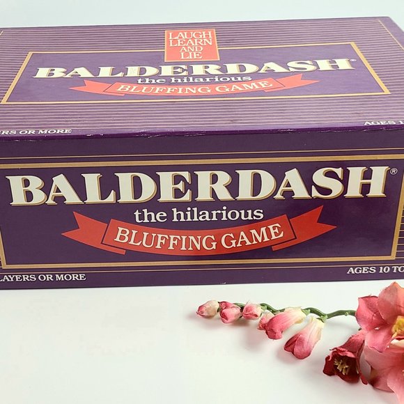 1984- BalderDash - The Games Gang Ltd.- The Hilarious Bluffing Game - Picture 2 of 9